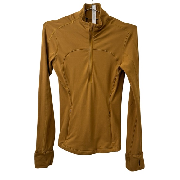 Lululemon Run Briskly 1/2 Zip Spiced Bronze Woman’s 4 - Picture 2 of 6